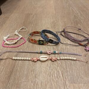 Surfs up! Beach jewellery bundle bracelets and necklaces!